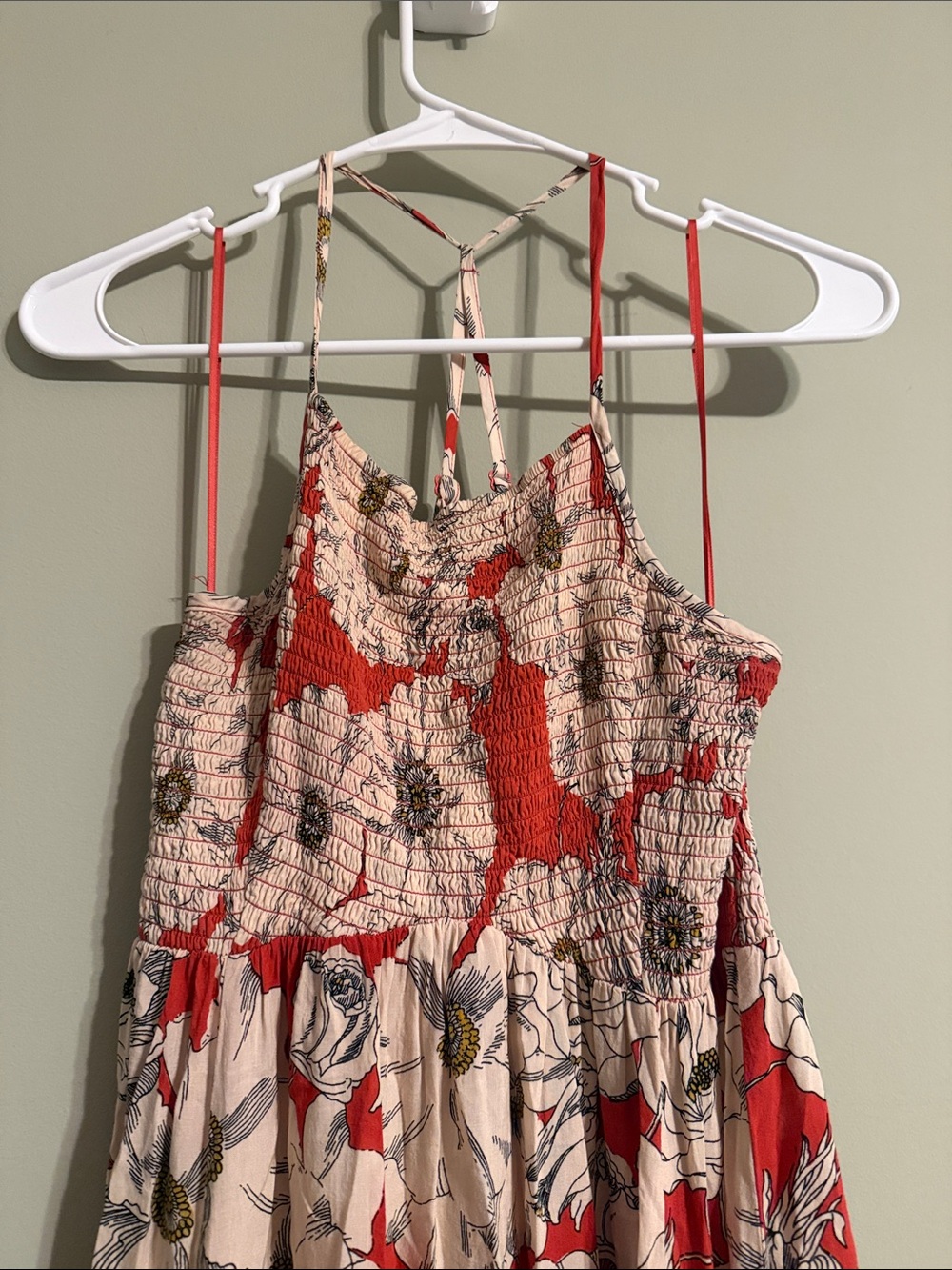Free People heatwave floral print maxi dress M - Picture 4 of 10